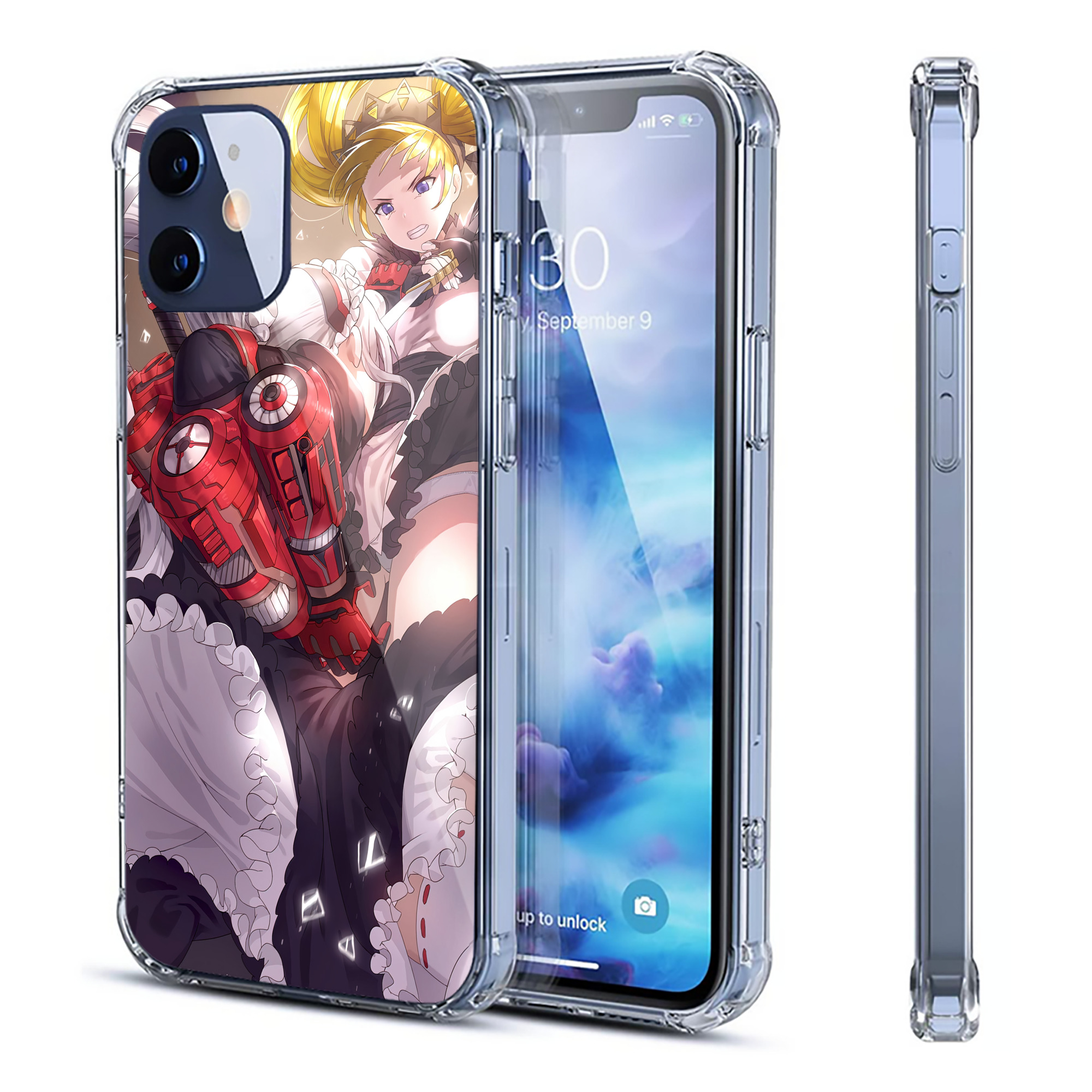（画像用） 美少女戦士セーラームーン Sailor Moon 【iPhone 12シリーズ対応】透明スマホケース（クリアソフトケース）
